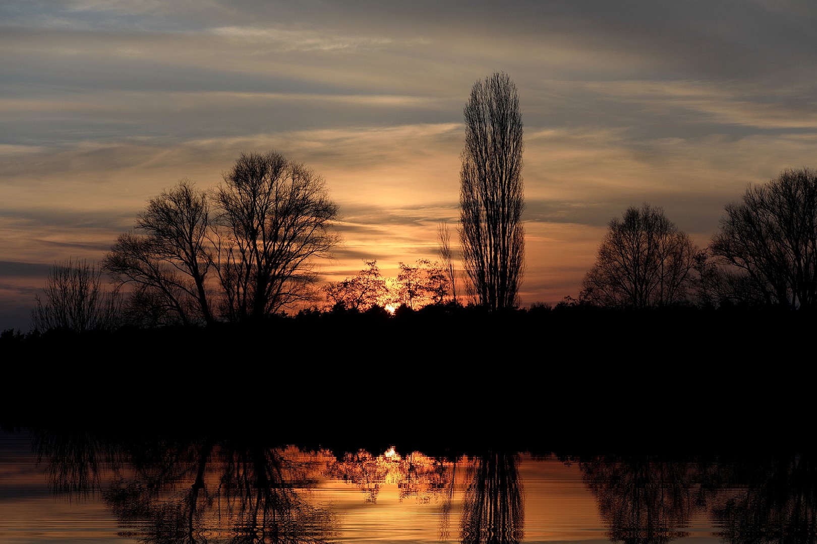 Stille am See