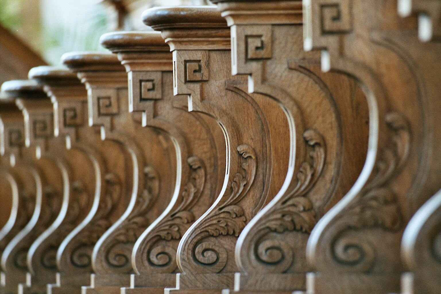 Chor - Gestühl in der Klosterkirche Neresheim