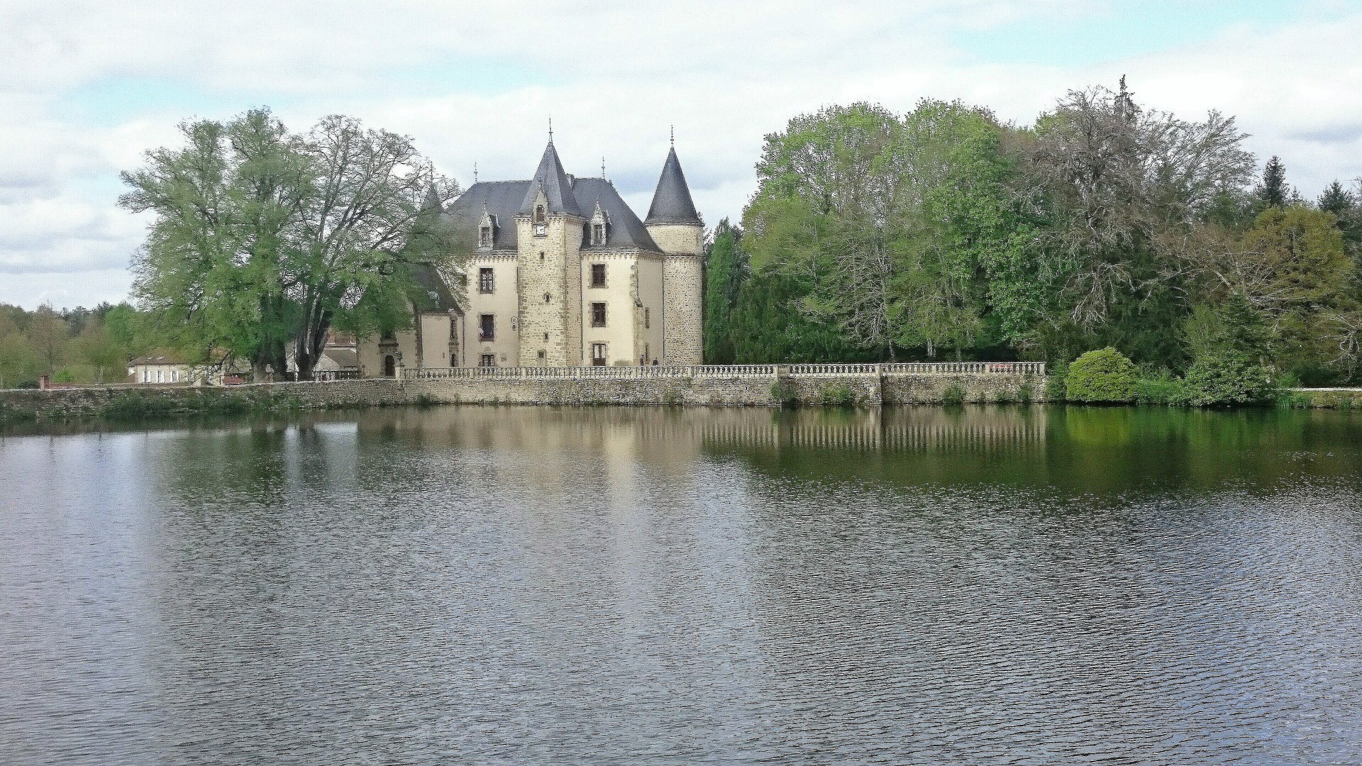 vue d’ensemble du château