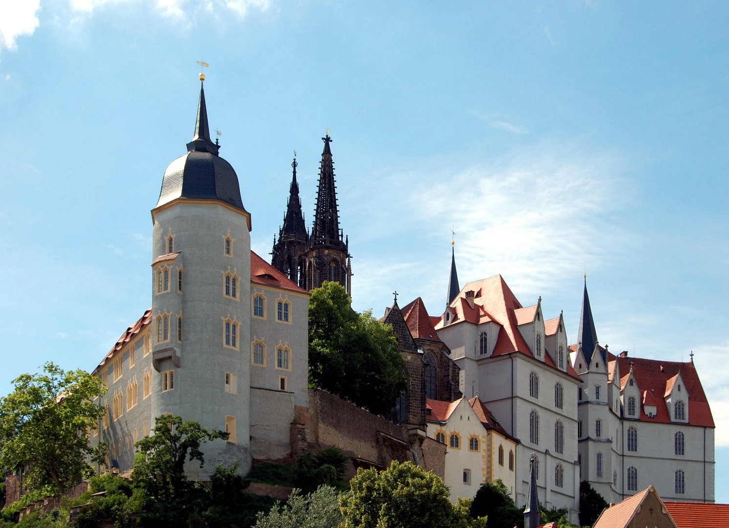 Burg und Domzu Meissen