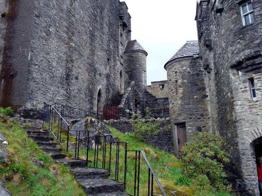 Innenhof Eilean Donan Castle