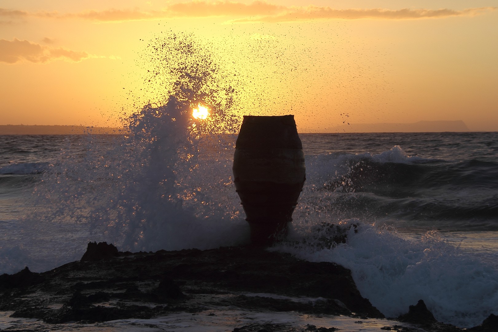 Sonnenuntergang auf Kreta