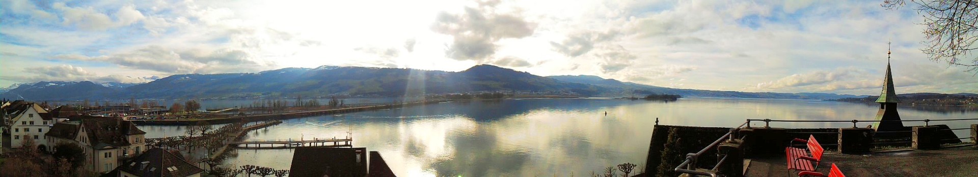 Handy Panorama Foto Rapperswil 16.01.2011