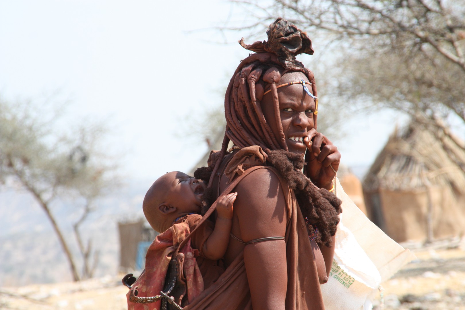 Himba-Frau in Namibia