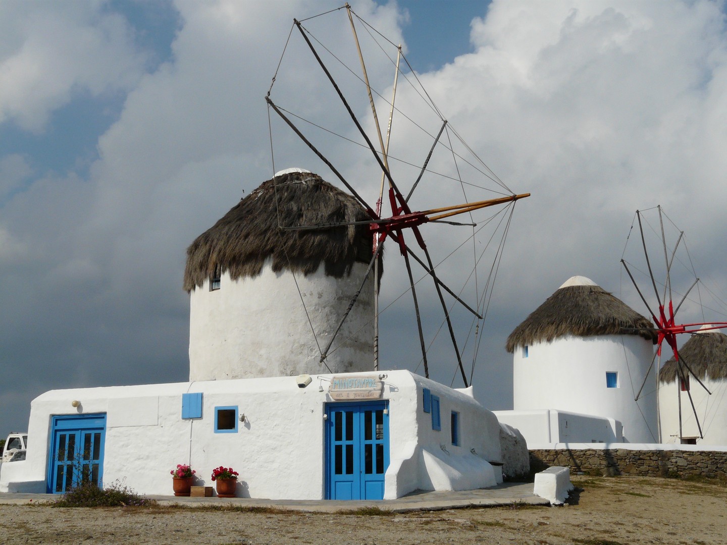 ..die Mühlen auf Mykonos