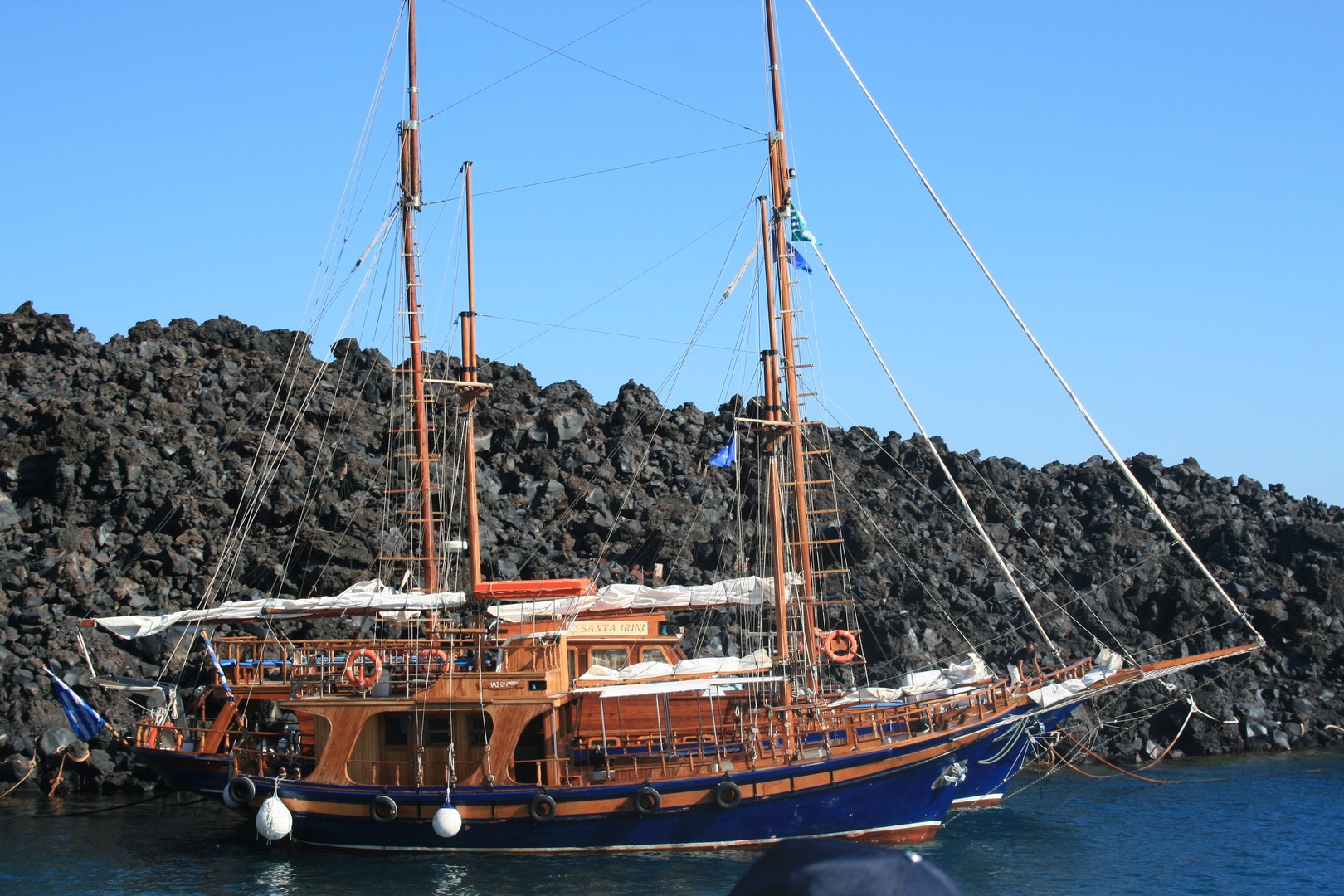 Santorin - Iles Kamenis