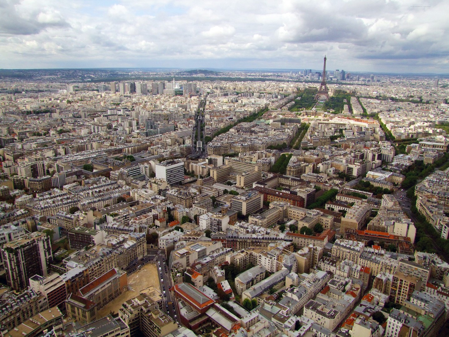 Vue du haut de la tour Montparnasse