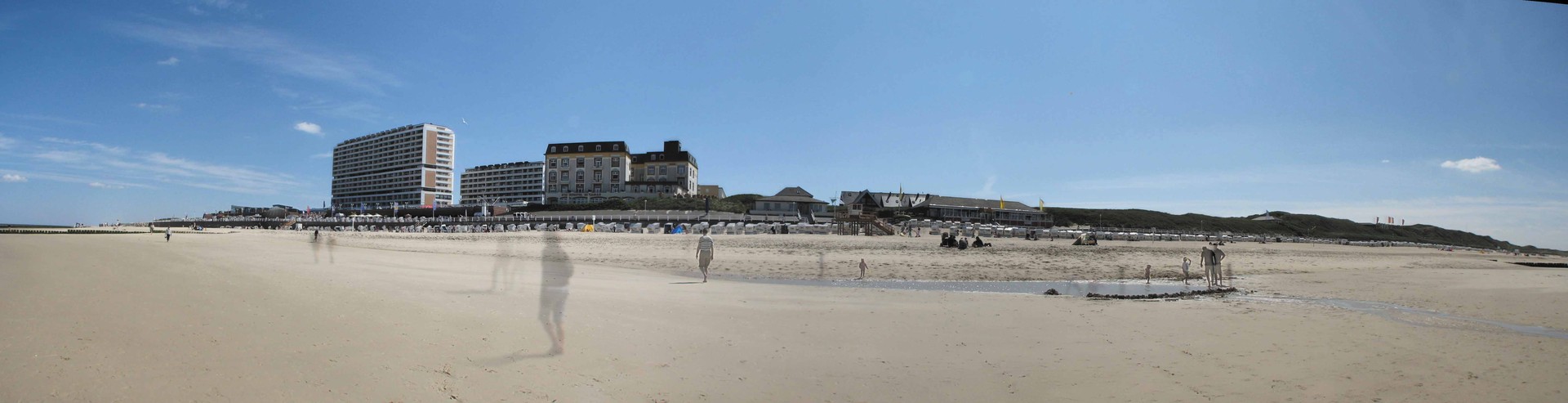 Panorama von Westerland auf Sylt