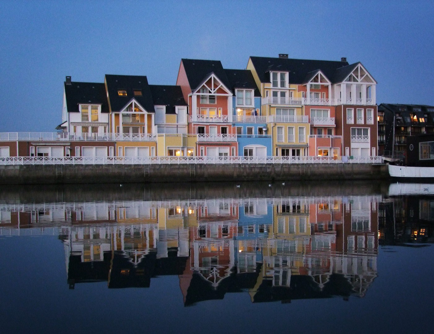 Deauville, le port de plaisance