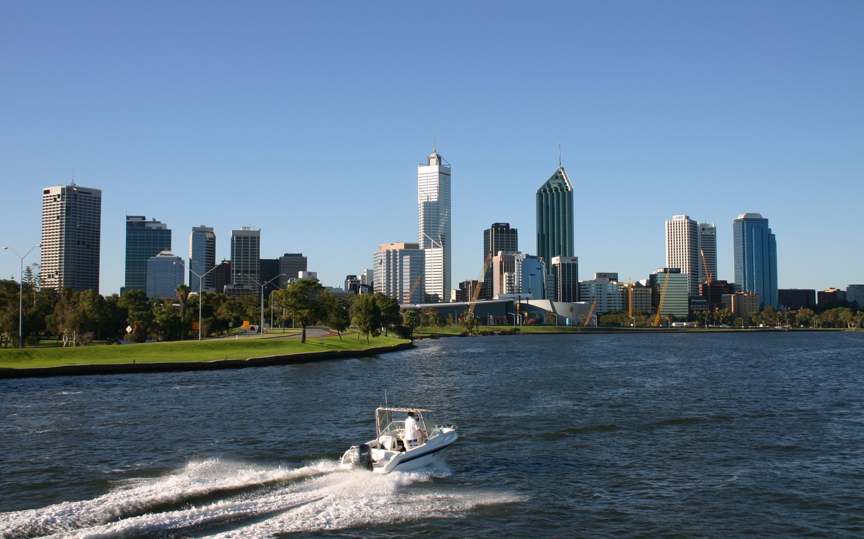 Skyline einer Hauptstadt