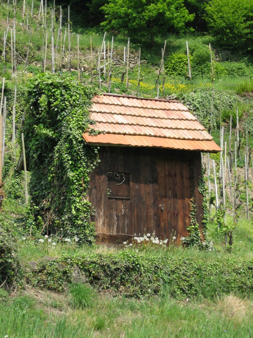 Eine Hütte ...