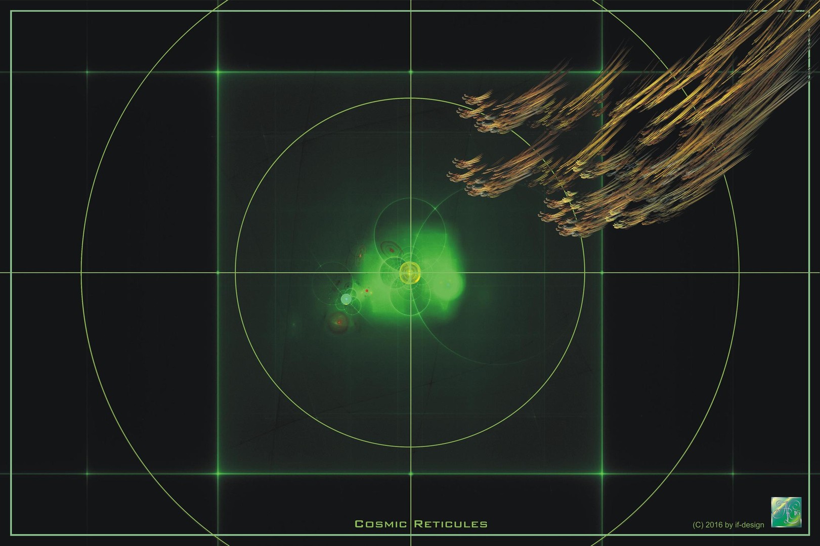 Kosmische Fadenkreuze