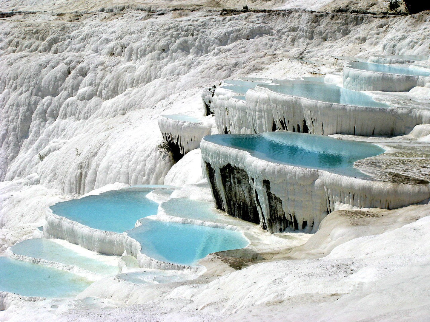 Natuurlijke kalkbaden Pamukkale - Turkye