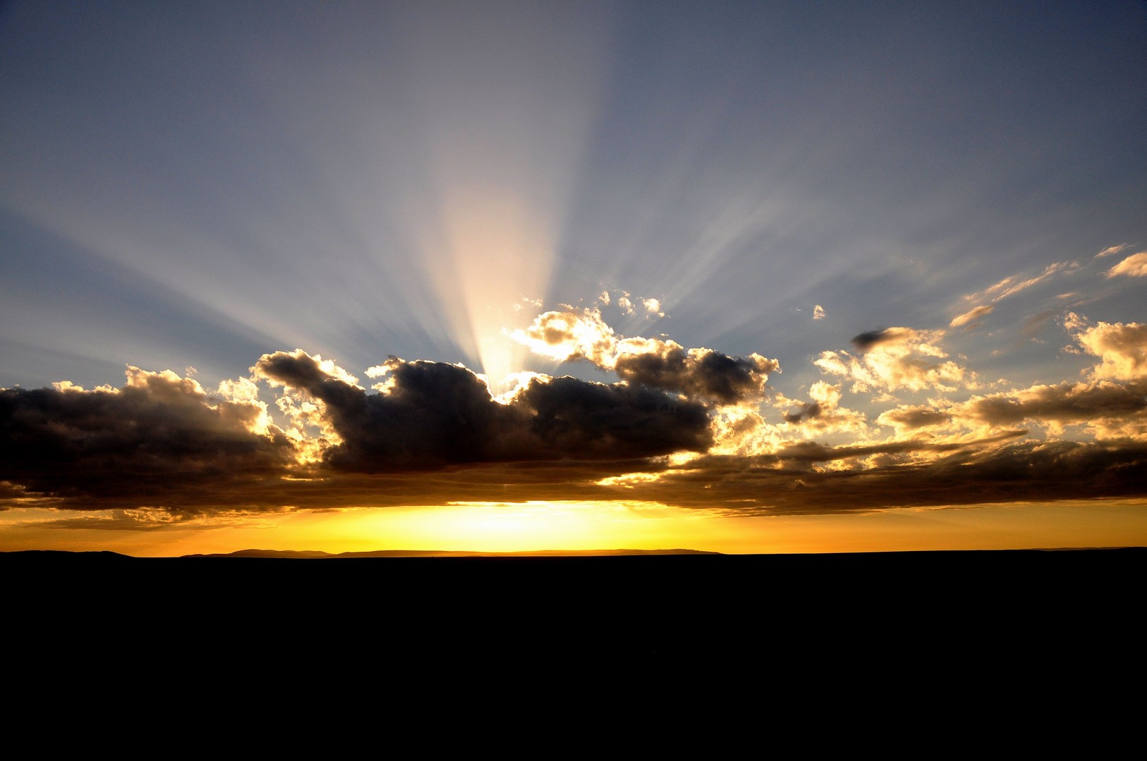 Lichterspiel in Afrika