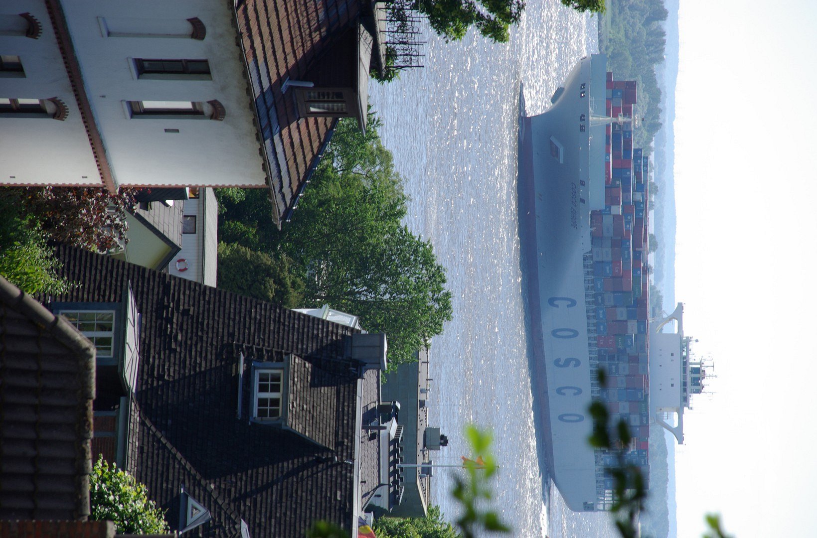 Schiff vor Blankenes