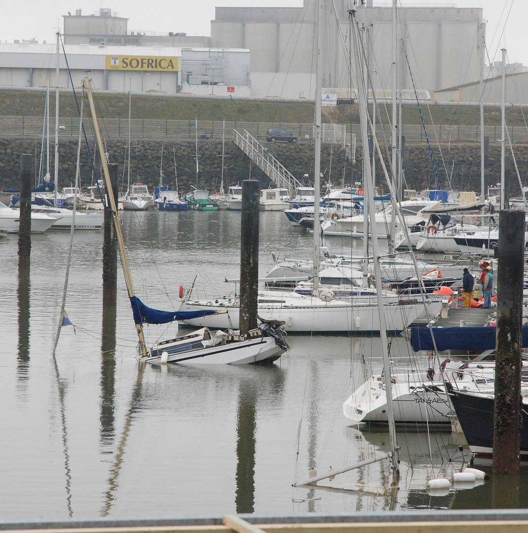 Bateau naufragé