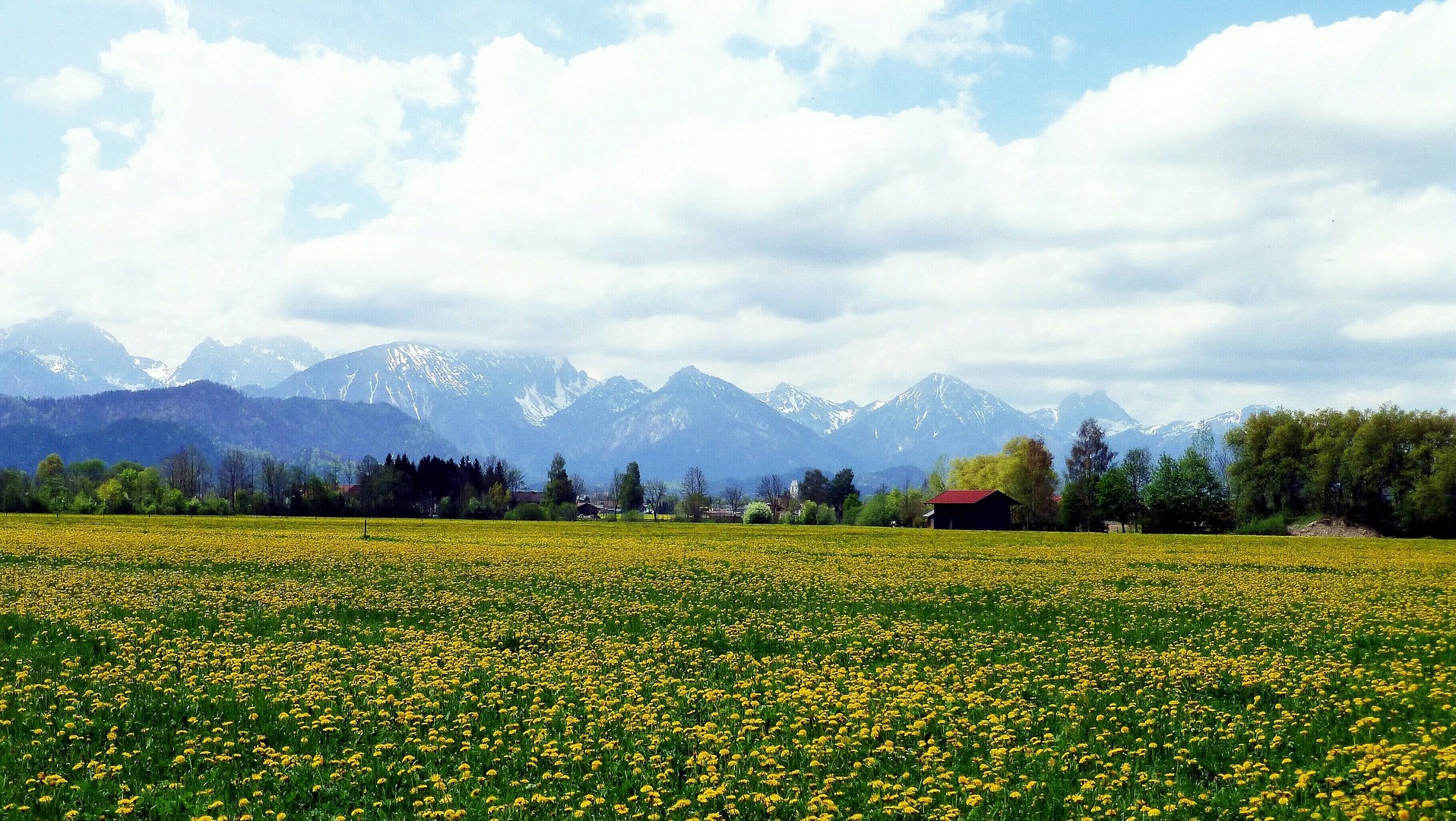 Voralpenlandschaft im Frühling!