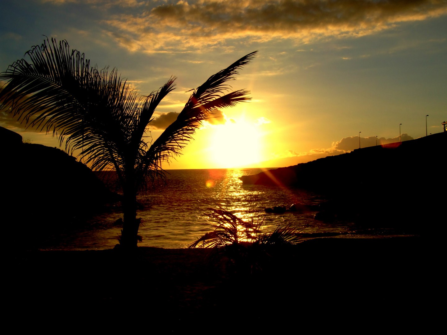 Sonnenuntergang auf Teneriffa