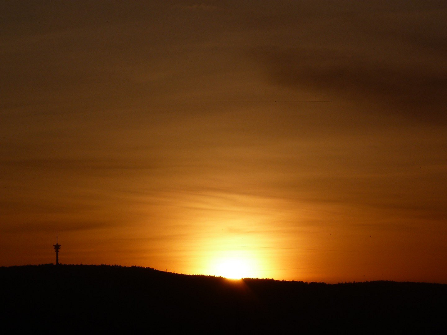 Sonnenuntergang am Michaelsberg