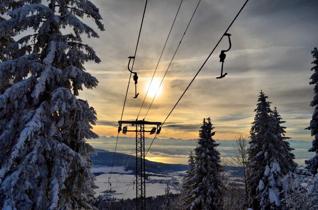 Teleski de Tête-de-Ran, Val-de-Ruz Suisse