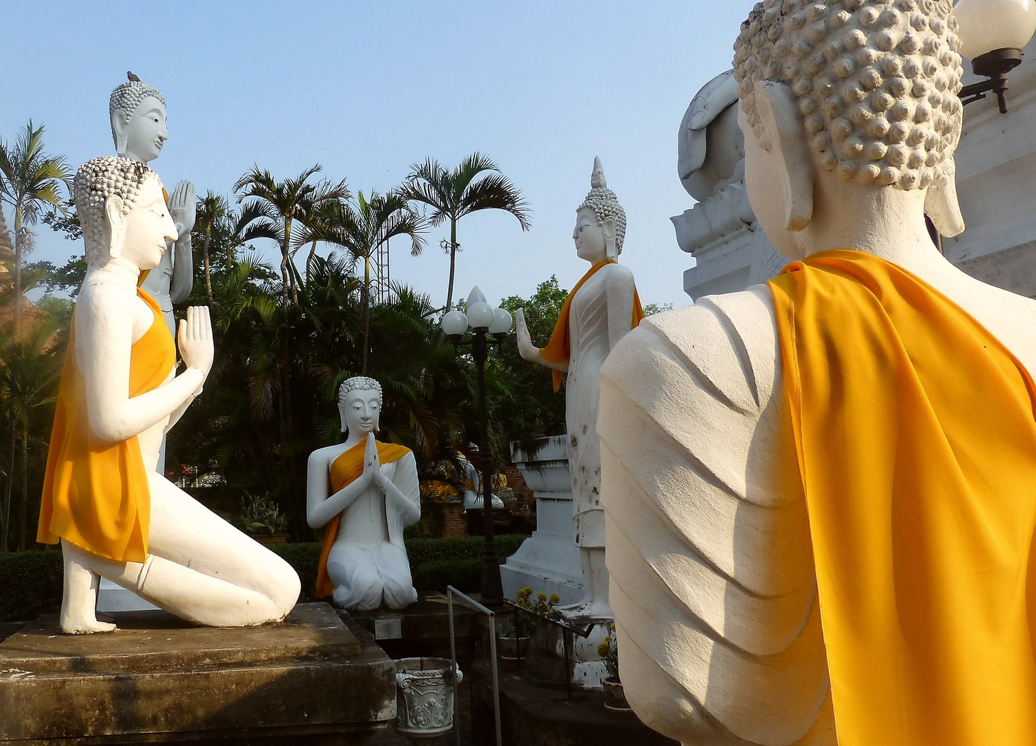 Geschichtspark- Ayutthaya -Thailand