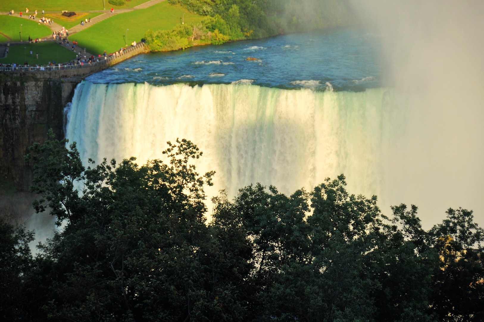 Another shot of Niagara Fall from hotel room