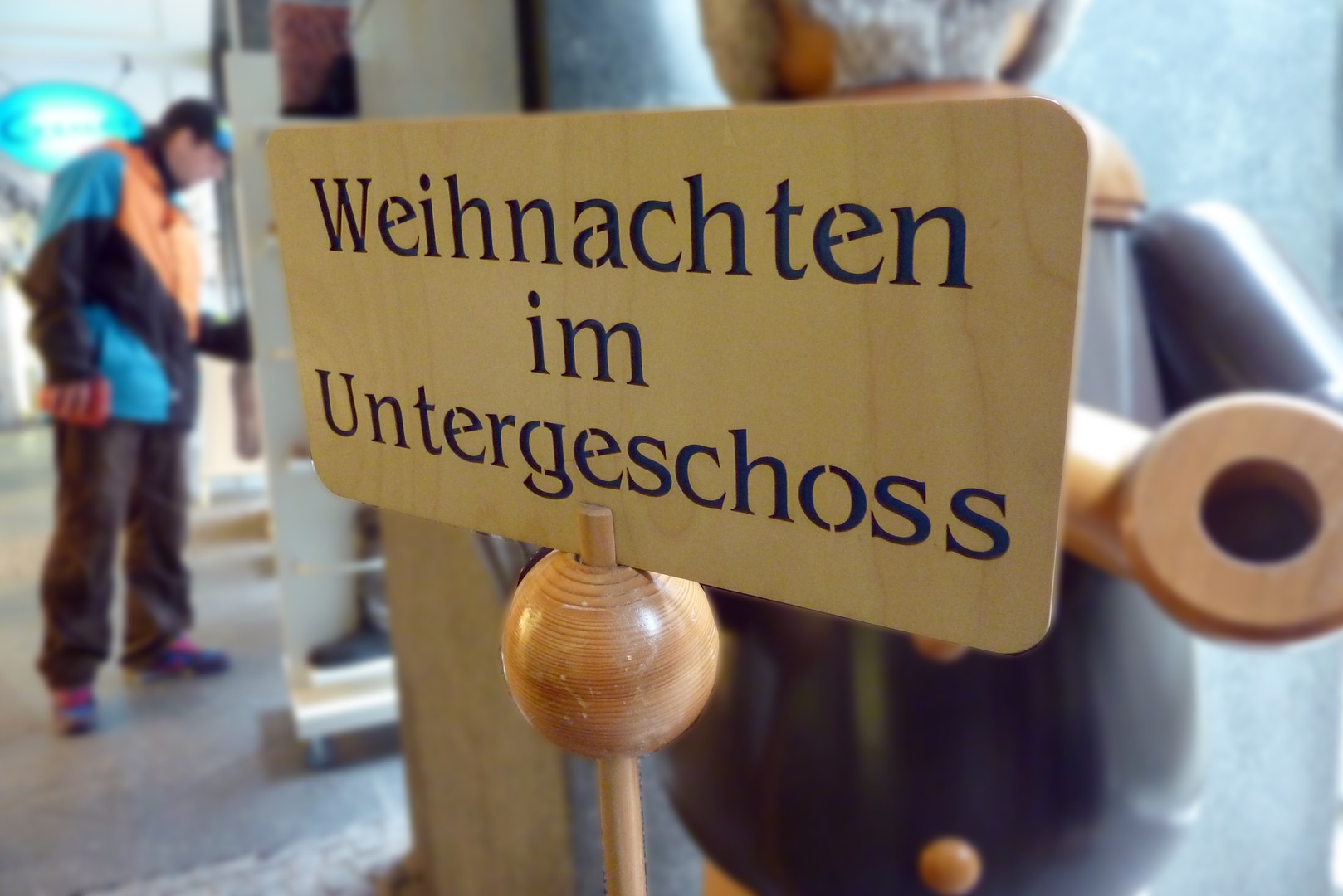 Weihnachten im Untergeschoss