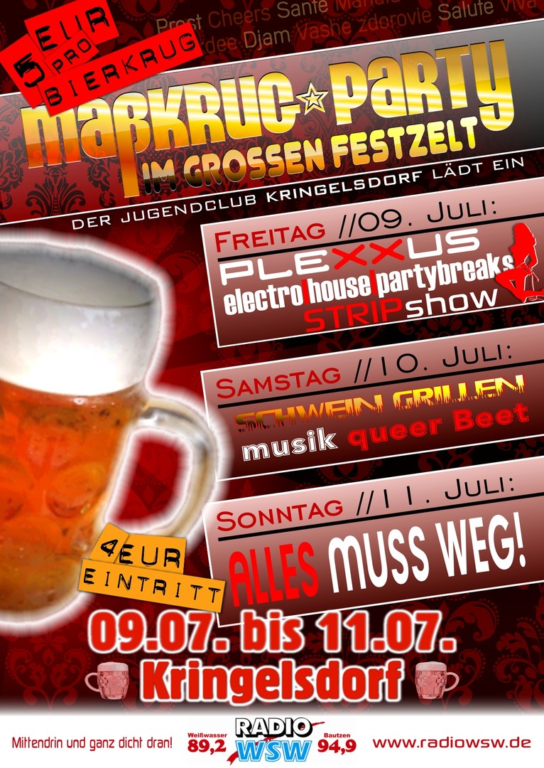 Flyer --- Masskrugparty