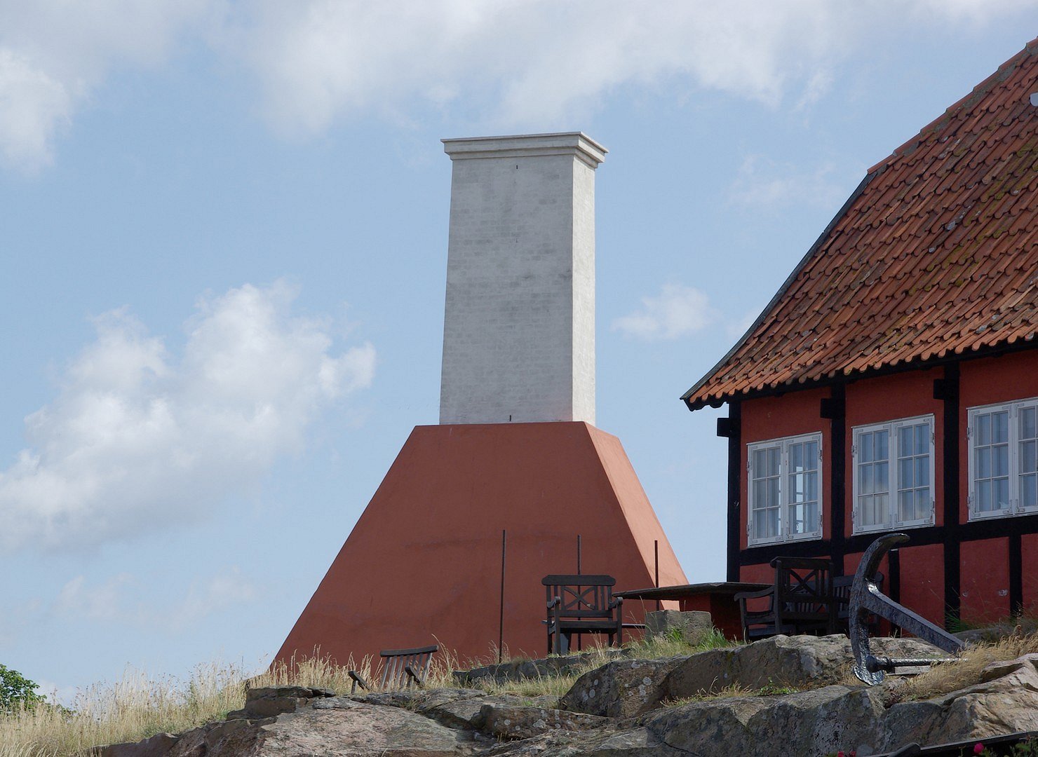 Haus in der Klippe