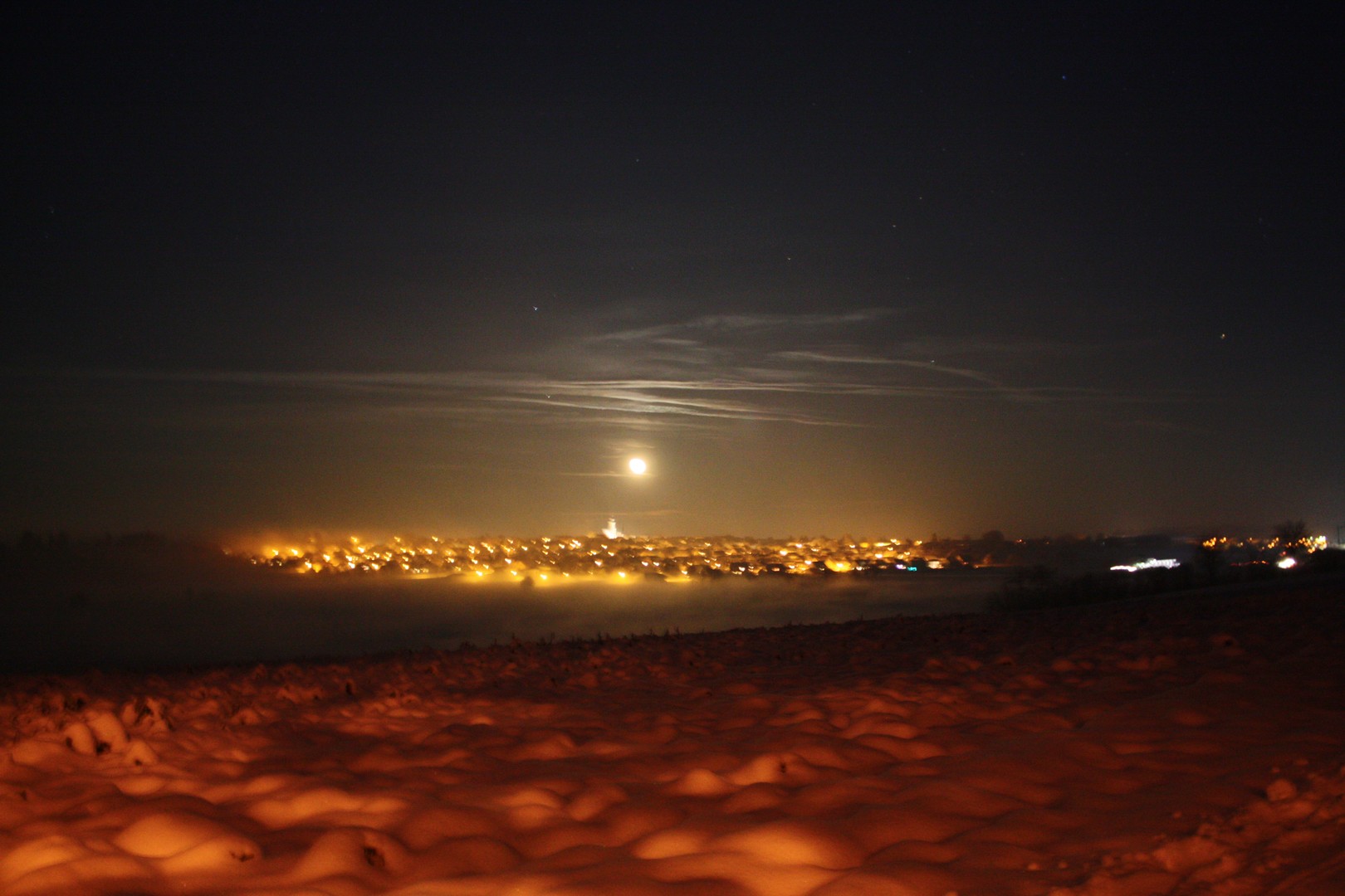 Lichter in der Nacht