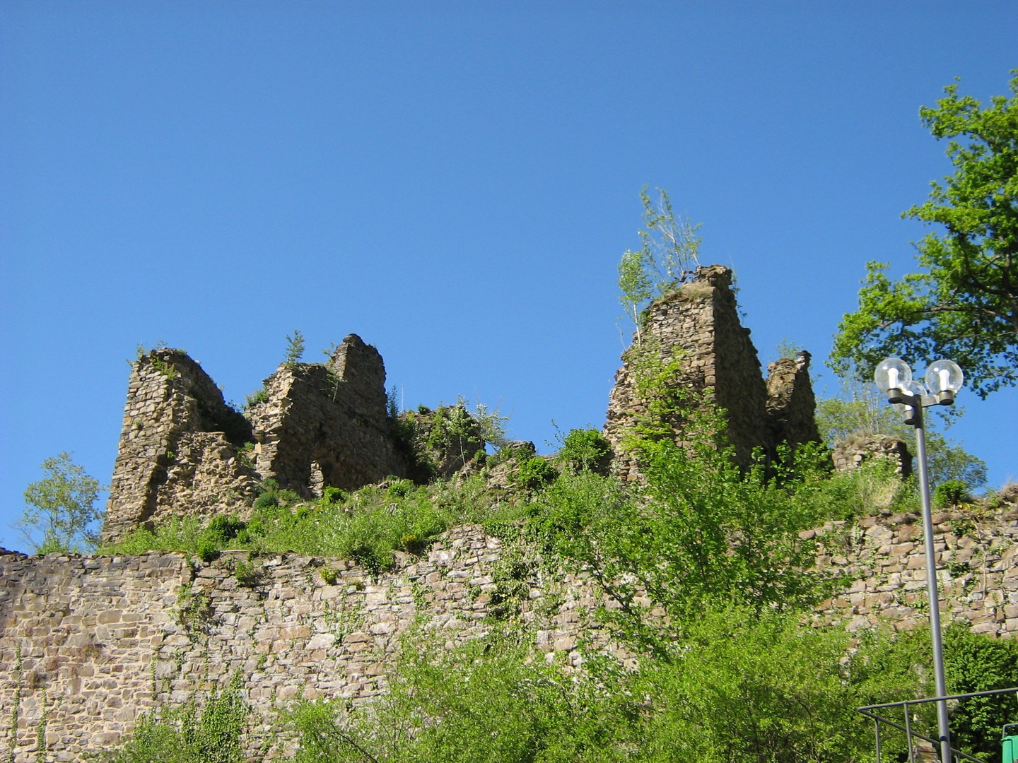 Burgrouine Ehrenstein im Westerwald 