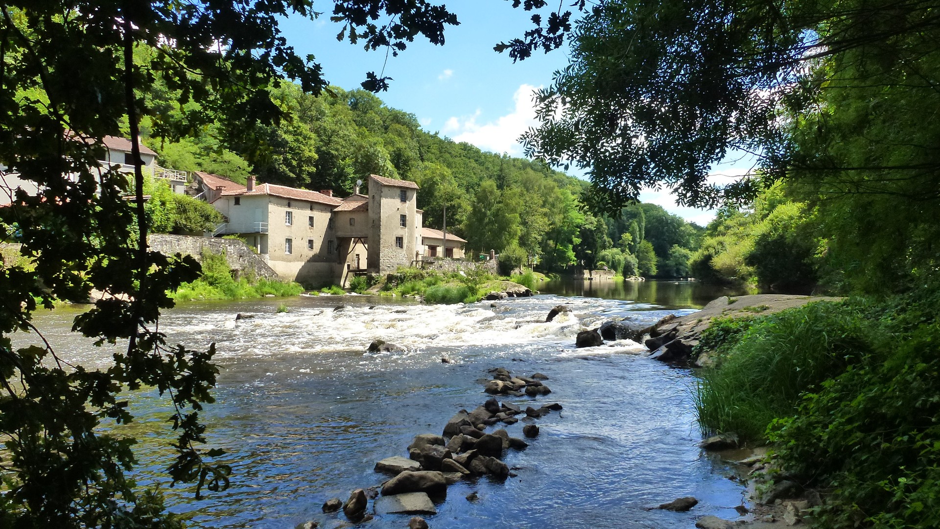 Sur les bords de la Gartempe