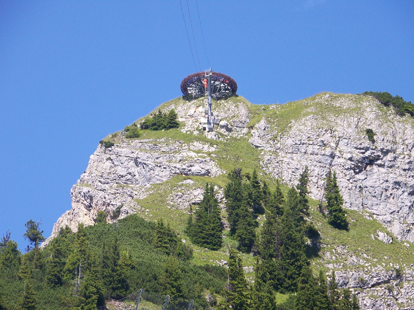 Adlerhorst auf Gschöllkopf