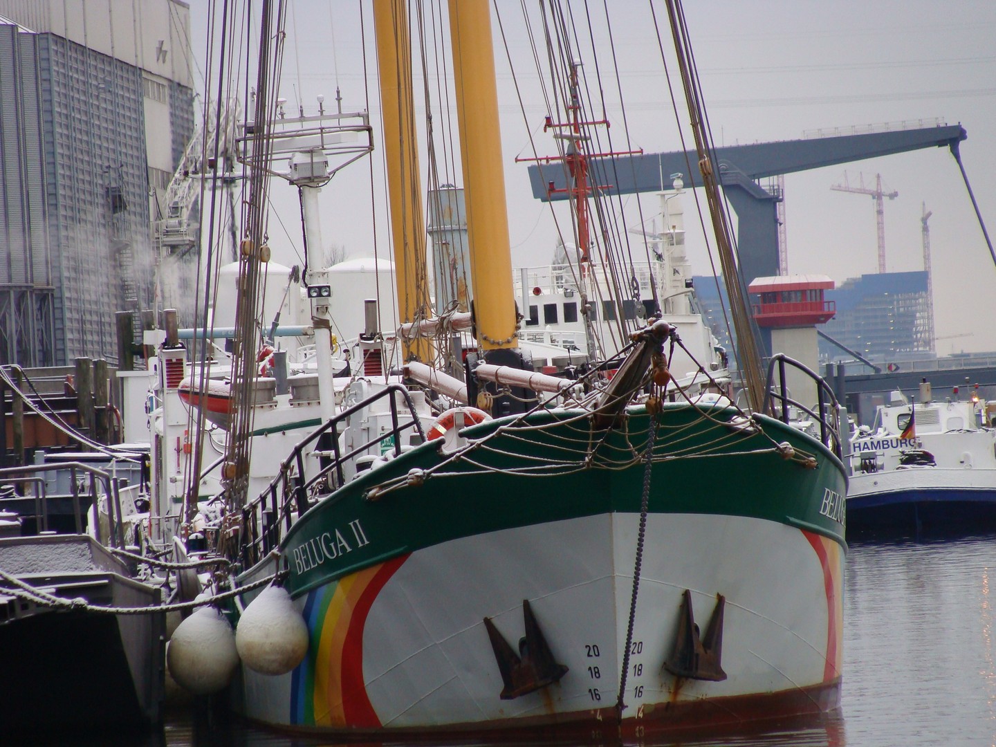 Winterliches aus dem Hafen