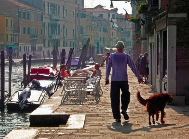 Una passeggiata mattitina