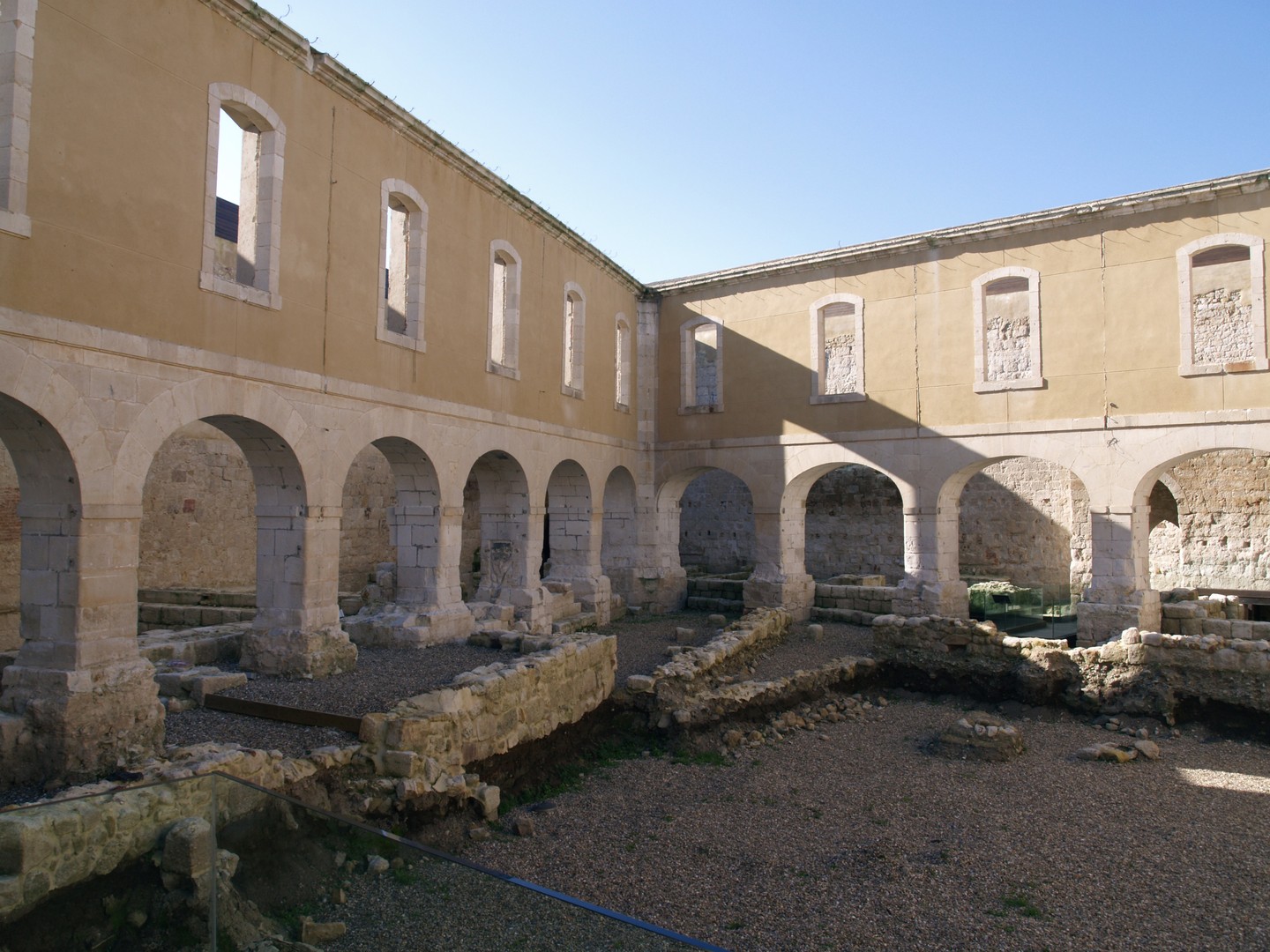 Patio Castillo de Zamora