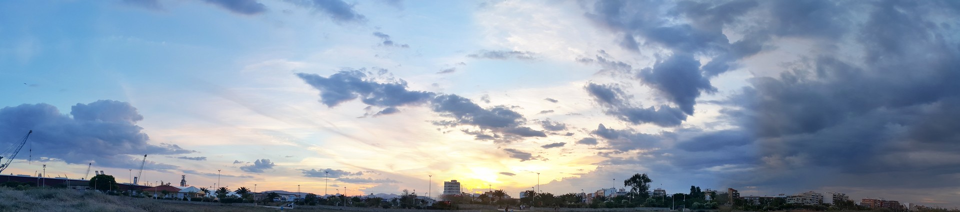 Panorama overzicht van El Puerto