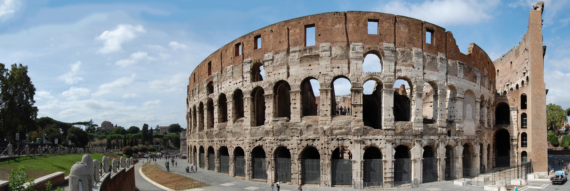 Panoramica del Coliseo