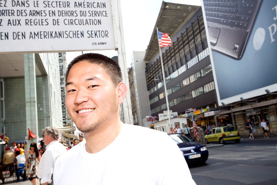 Am Checkpoint Charlie