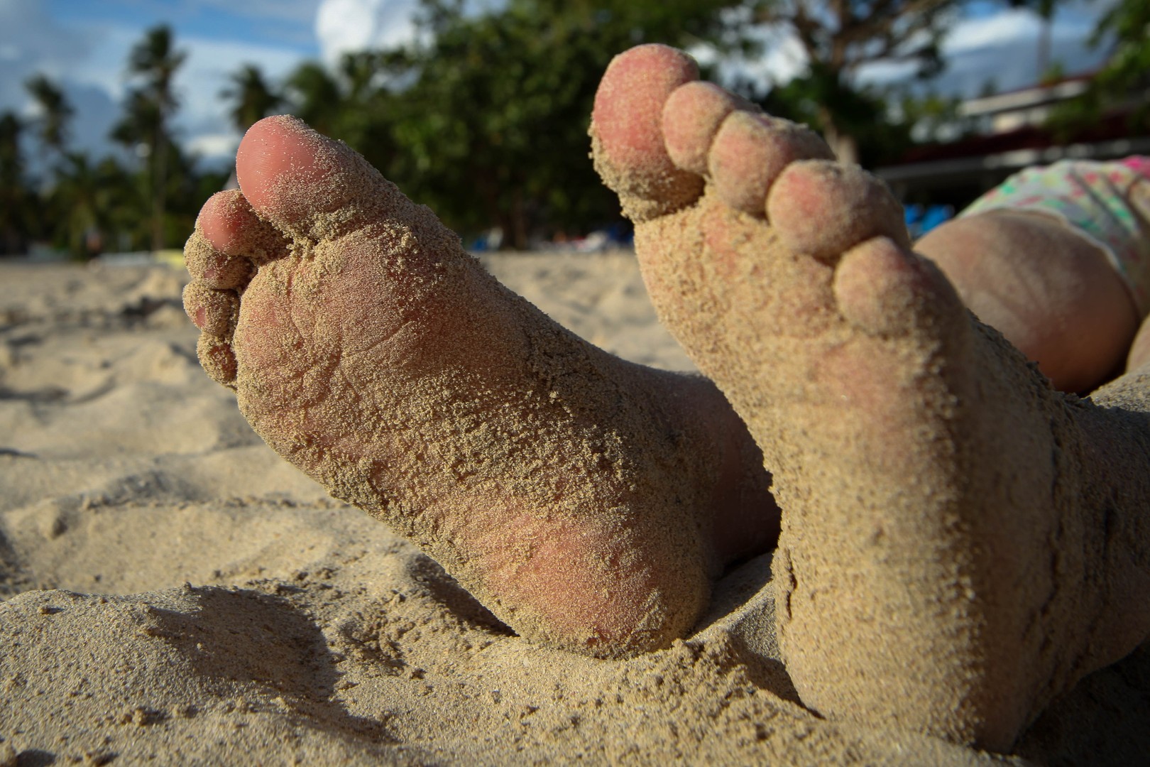 Der Strandspaziergang