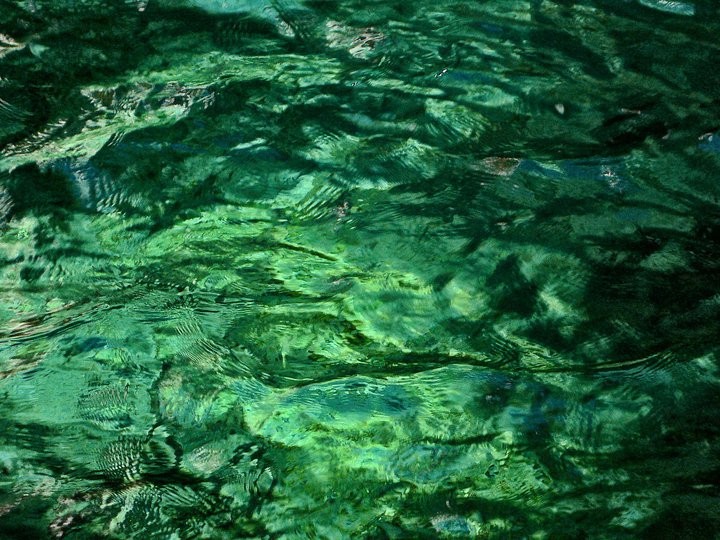 Emerald water