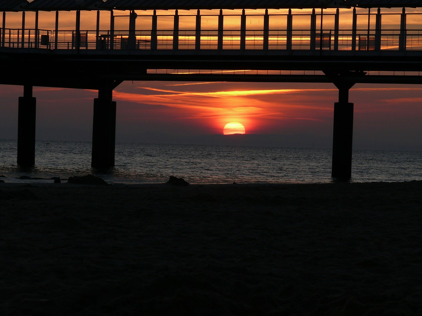 HERINGSDORF BRÜCKE SUNRISE 2