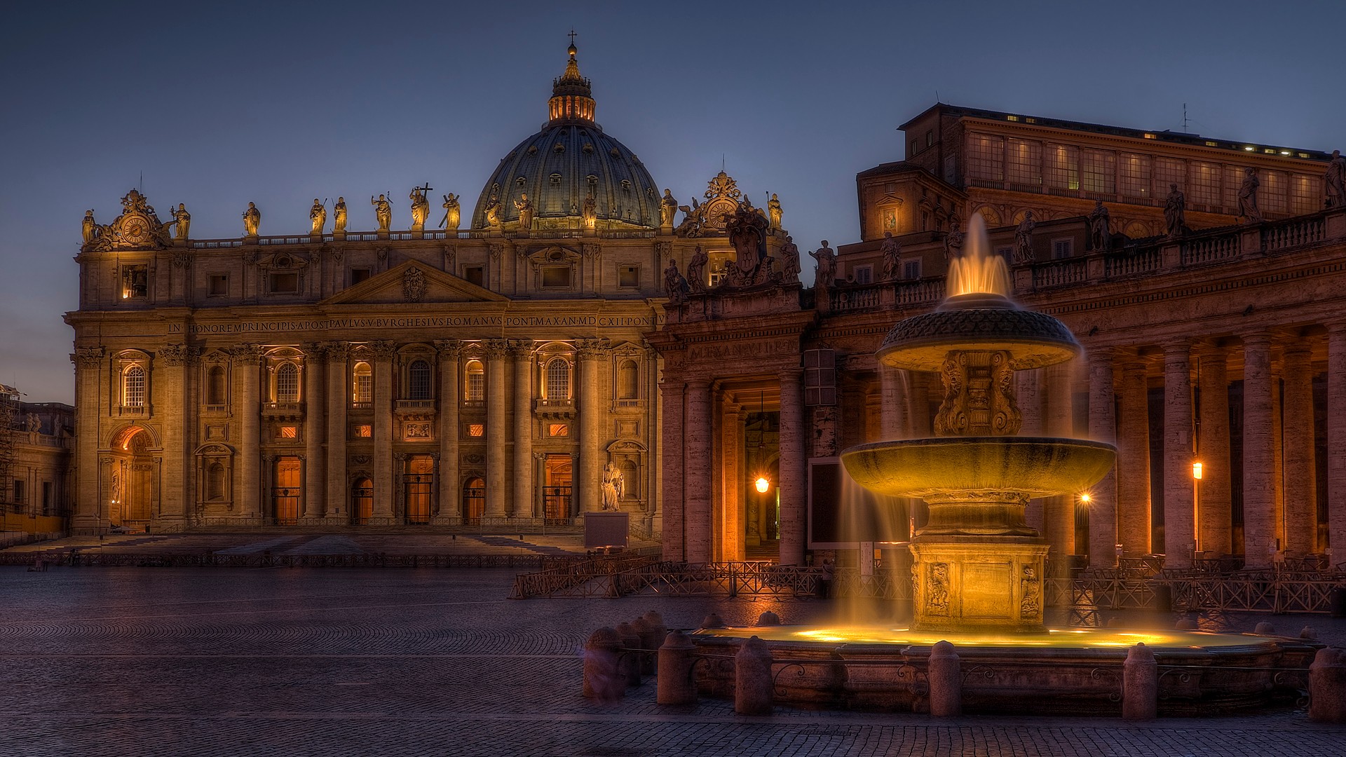 Petersdom am Abend (HDR)