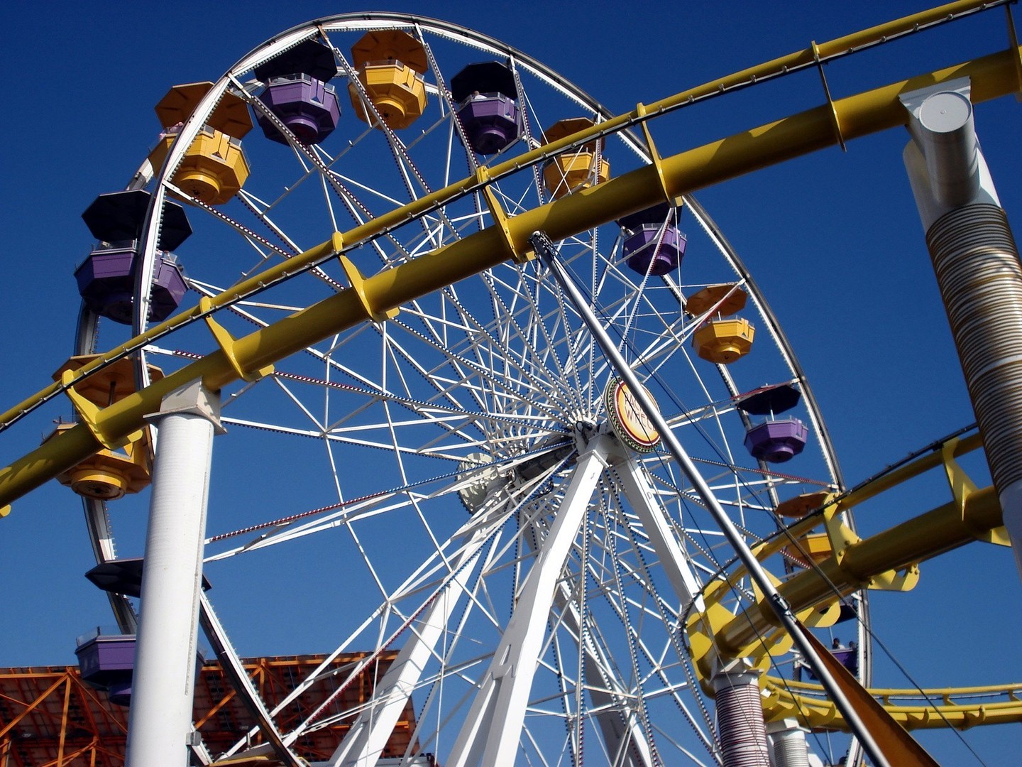 Riesenrad am Santa Monica Pier