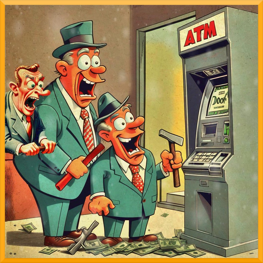 The crazy atm machine