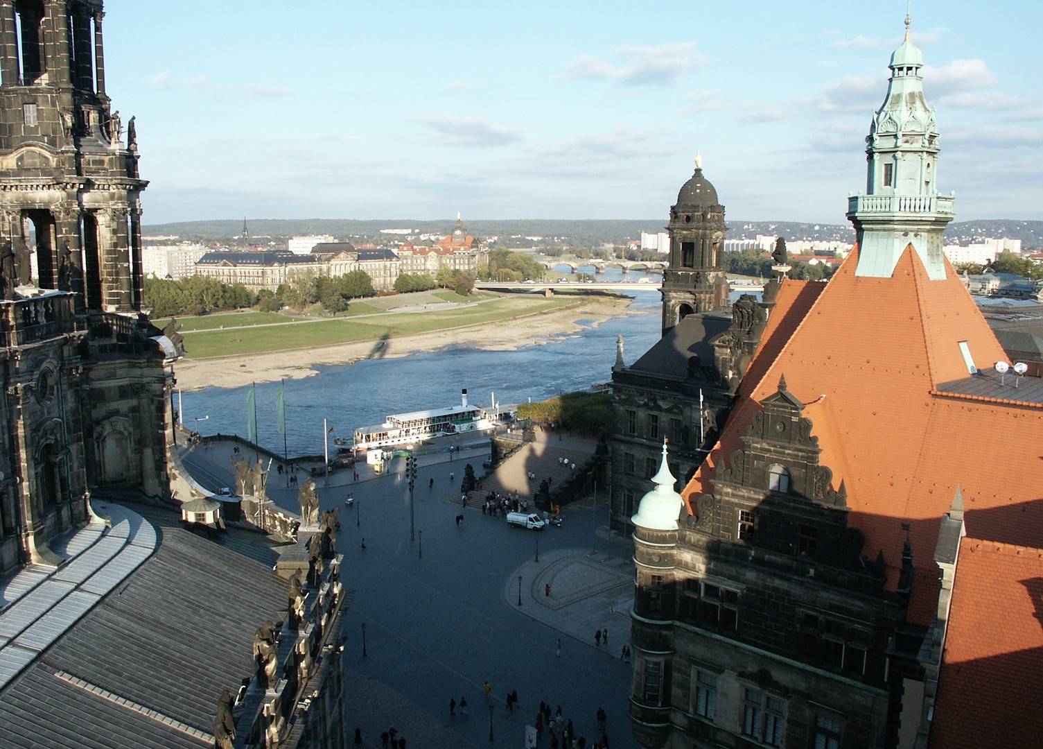 Blick auf die Elbe