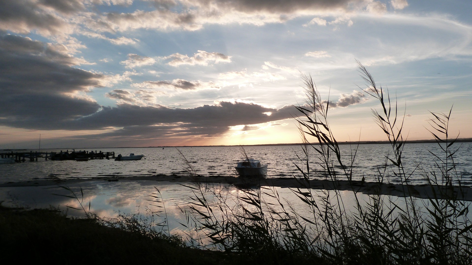 Reflet dans l'eau.