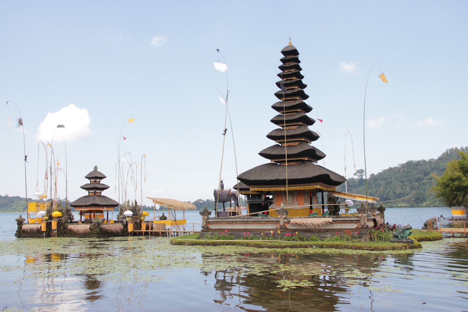 Balitempel in Bedugul - Indonesien.