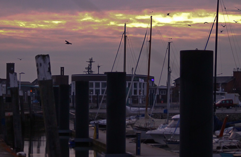 Abendstimmung im Hafen