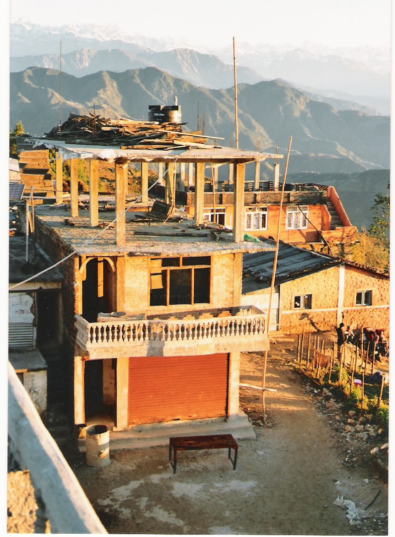 Hausbau im Himalaya